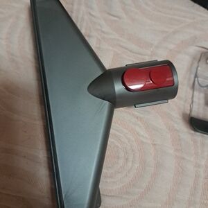 Dyson Vacuum Attachment in Gray and Red